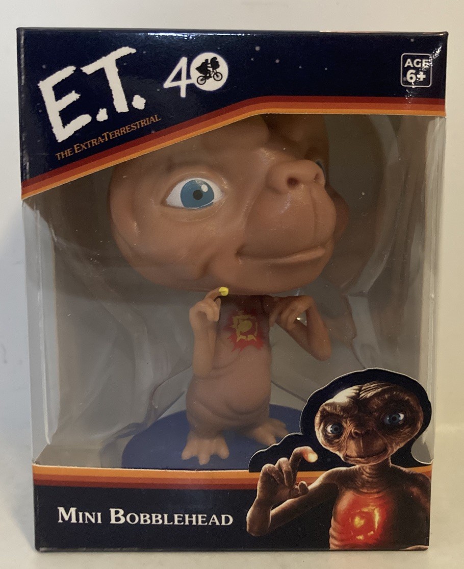 NIB 2023 CultureFly E.T. 40 Years ET 40th Mini Bobblehead FREE SAME DAY SHIP