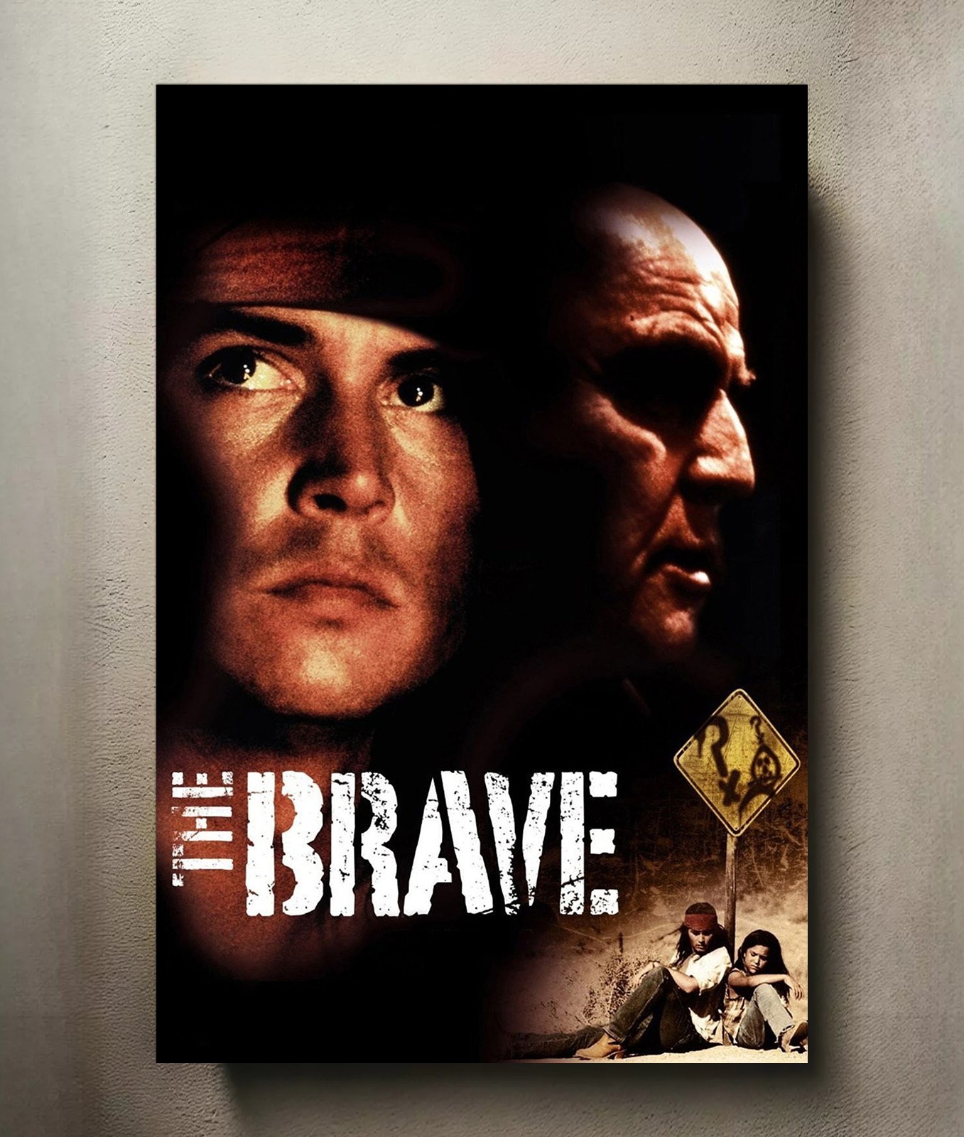 The Brave 8x12 Metal Movie Poster Sign