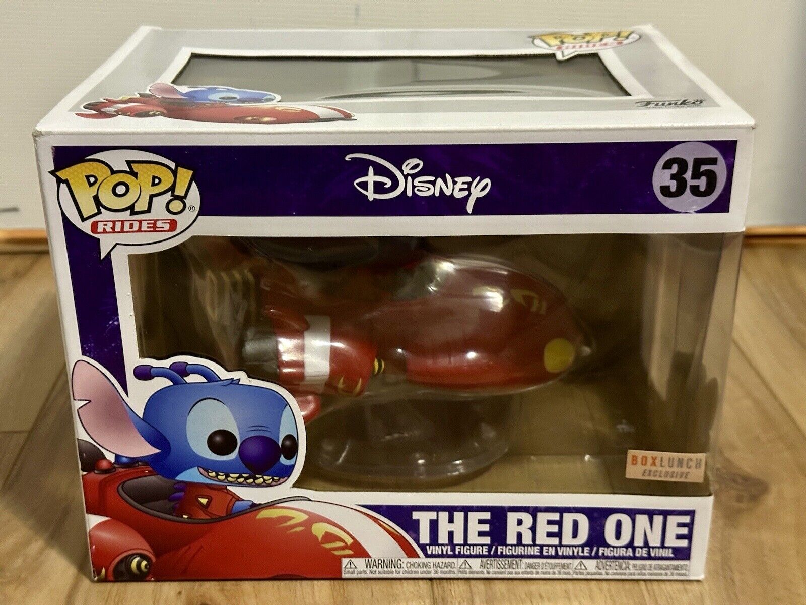 Funko POP Rides Disney Lilo & Stitch - The Red One #35 - BoxLunch Exc., Vaulted