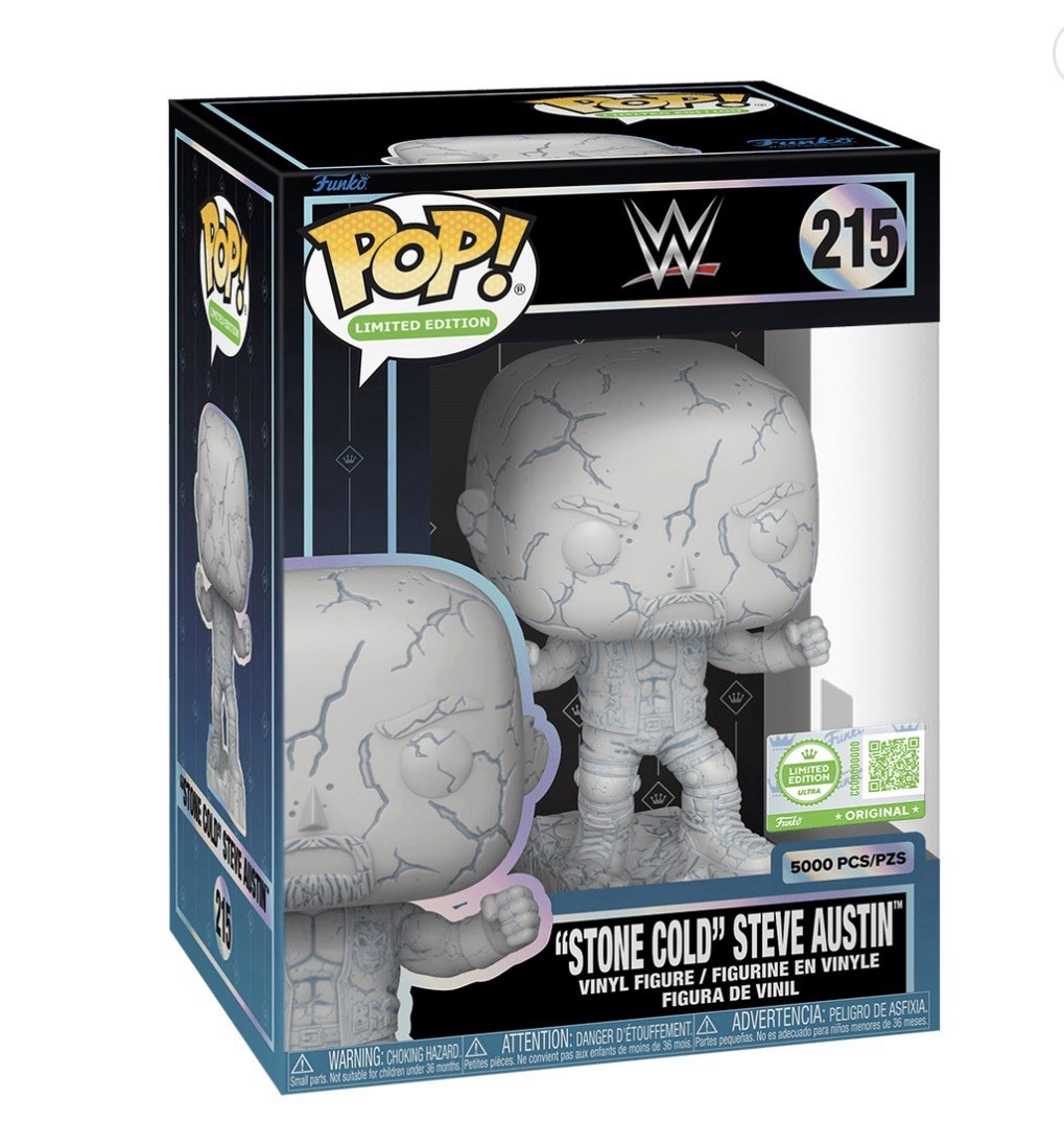 Funko Pop “Stone Cold” Steve Austin 5000 pcs Limited Edition +Protector Pre-Sale