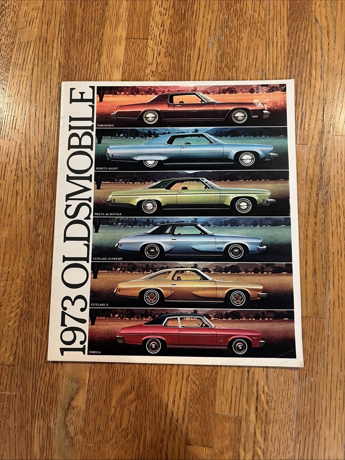 1973 Oldsmobile Full Line-Up Original Dealer Sales Brochure Catalog Large #28