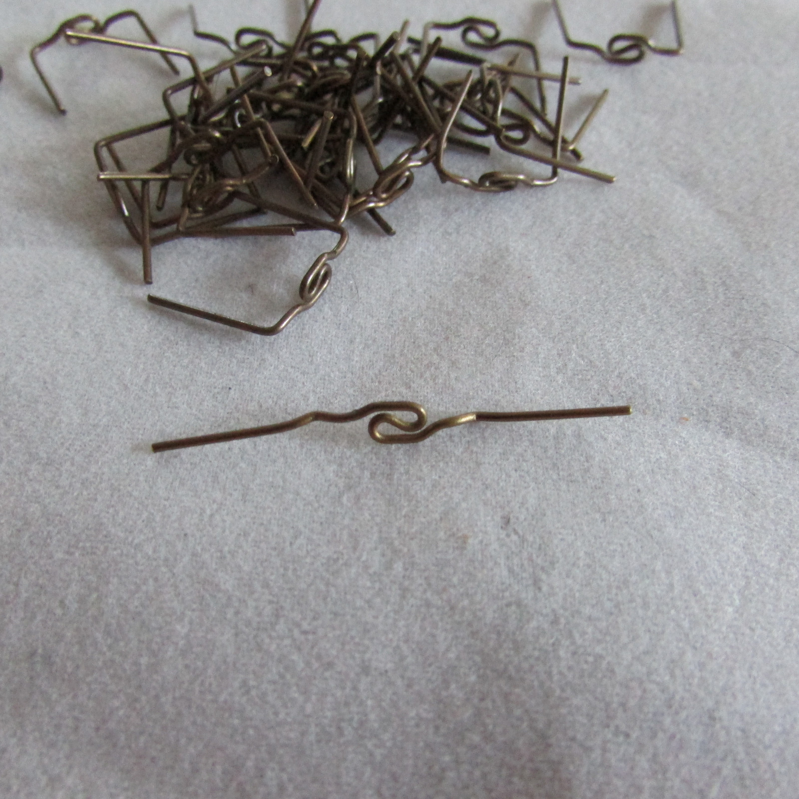 50 Antique Style twist Connector Part for Chandelier Crystals/Prisms