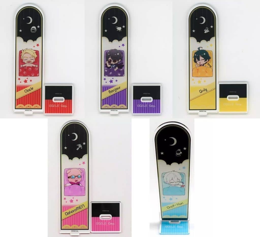 Dozle Co. Acrylic Stand Set of 5 \