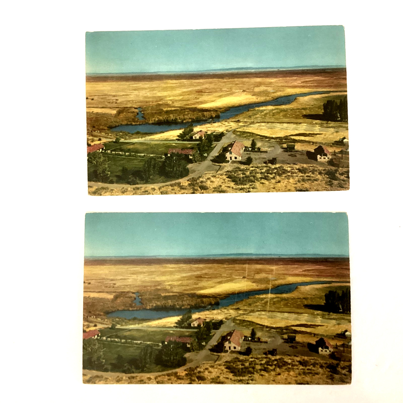 VINTAGE UNION OIL COMPANY 76 GASOLINE POSTCARDS MALHEUR BIRD REFUGE LOT OF 2