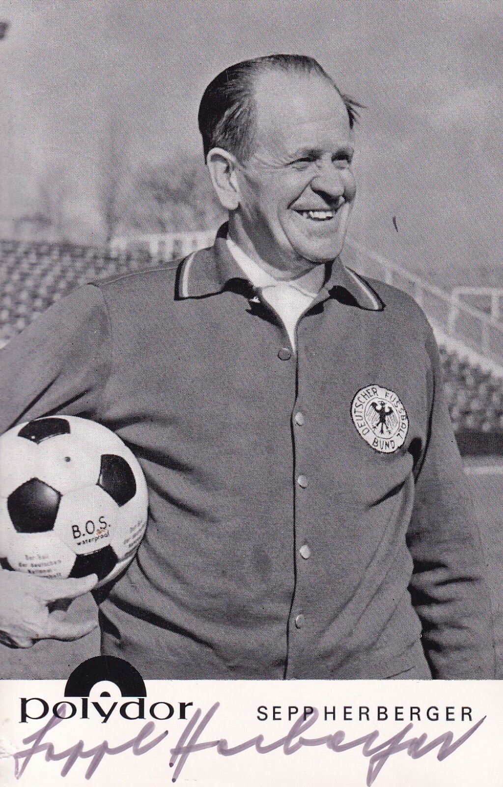 Sepp Herberger - Football - World Champion Coach Germany - Original Signed