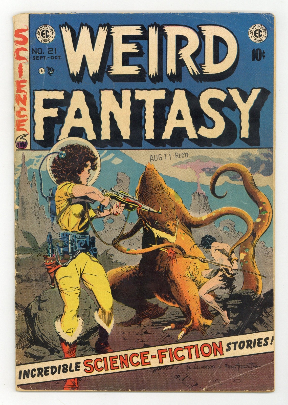 Weird Fantasy #21 VG- 3.5 1953
