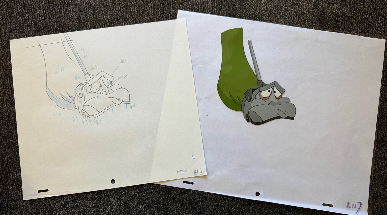 The Brave Little Toaster - Animation Cel