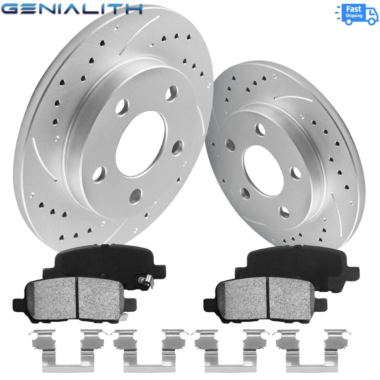 270mm Front G-coated Brake Rotors & Pads For Buick Pontiac Grand Prix 2004-2009