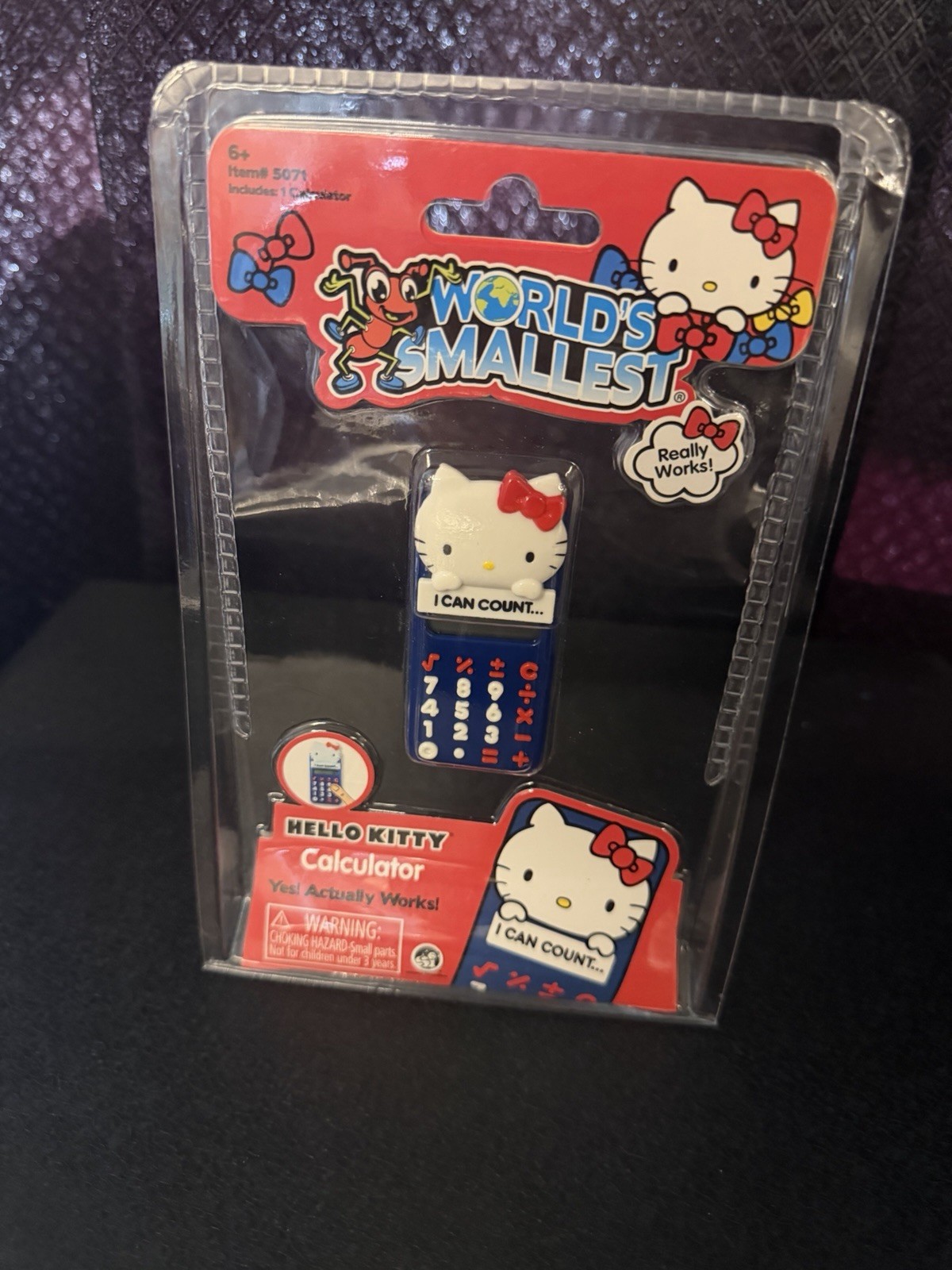 World’s Smallest Hello Kitty Calculator Super Impulse 2021 Sanrio Works NIP