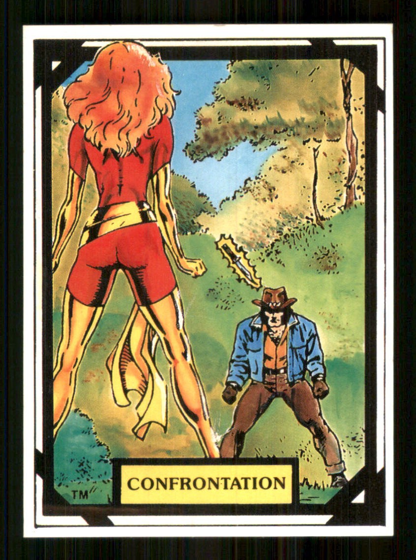 1988 Comic Images Marvel Universe III Wolverine #3 Confrontation TW6954