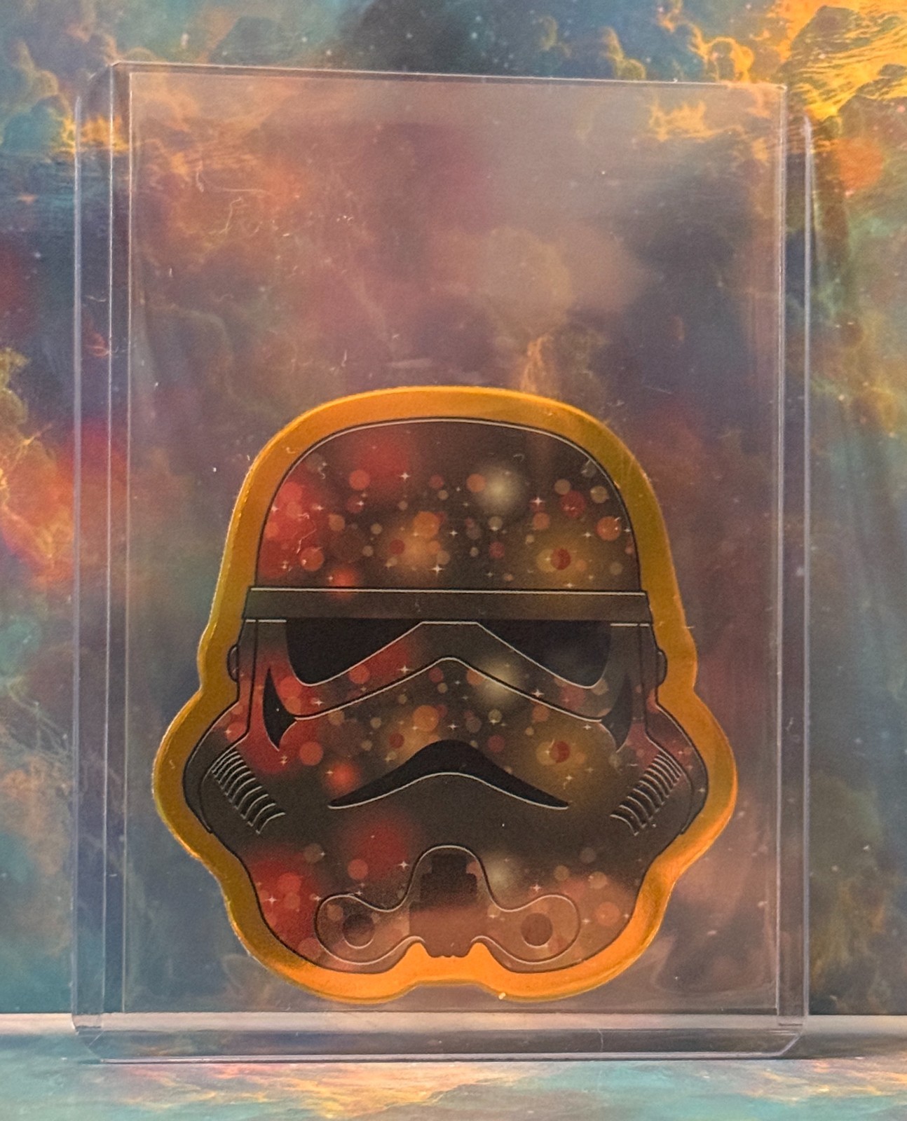 2026 Topps Chrome Star Wars SC-11 Stormtrooper Command Gold Refractor 35/50