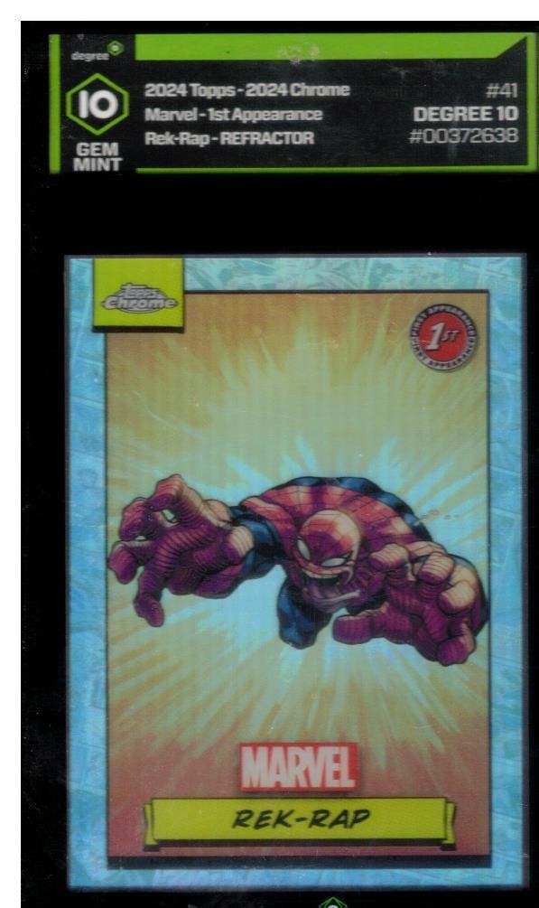 2024 topps chrome marvel Rek-Rap