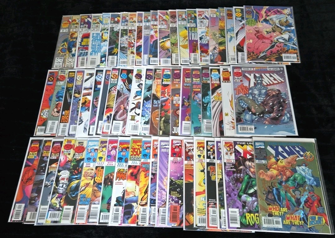 UNCANNY X-MEN  #300-399 Complete Run Lot Of 100 