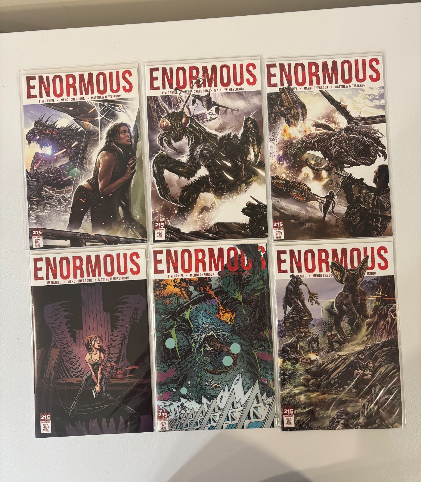 Enormous #1-6 Complete Set Volume 1 (215 Ink)