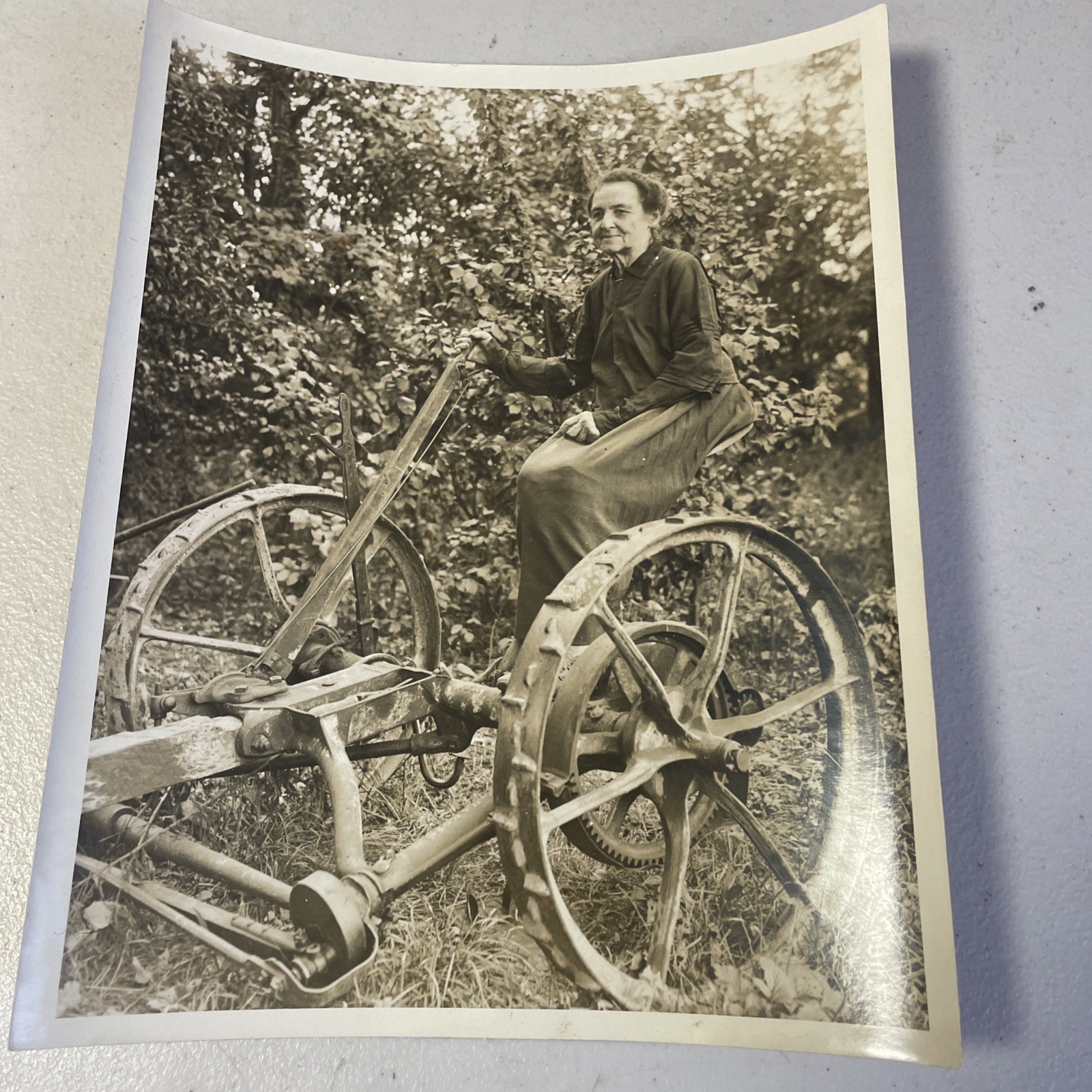 Antique 1931 Photos Woman Tractor Farm Mary Porter s 8