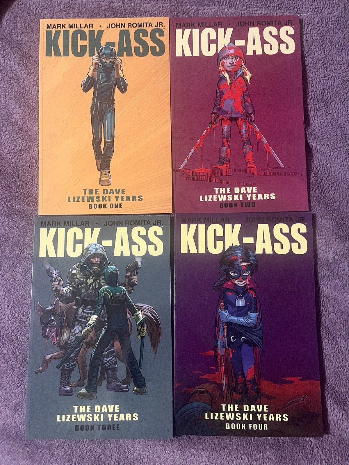 Kick-Ass: the Dave Lizewski Years Vol 1,2,3,4 Image Comics