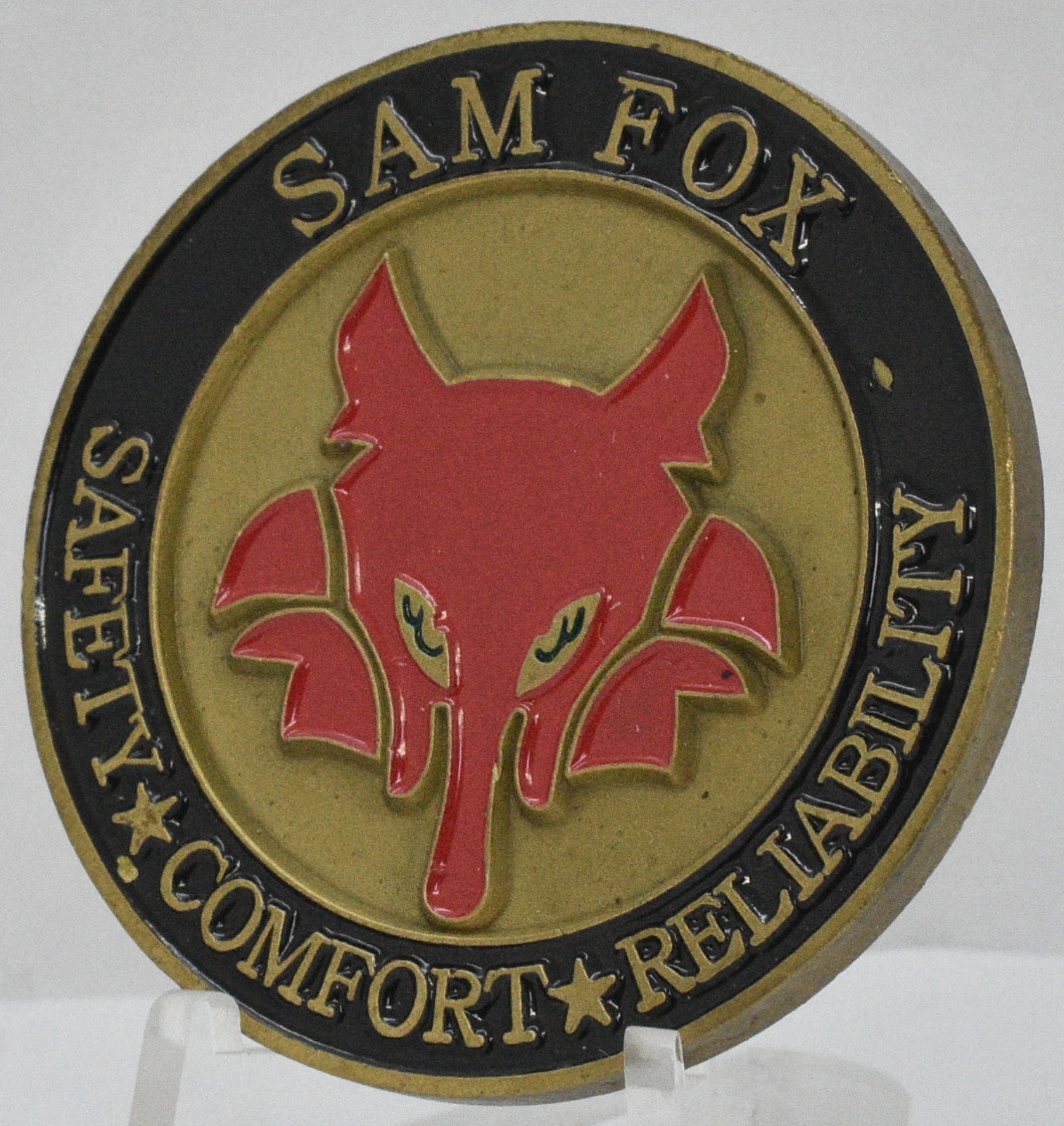 Sam Fox 89th Operations Group White House POTUS Air Force Challenge Coin