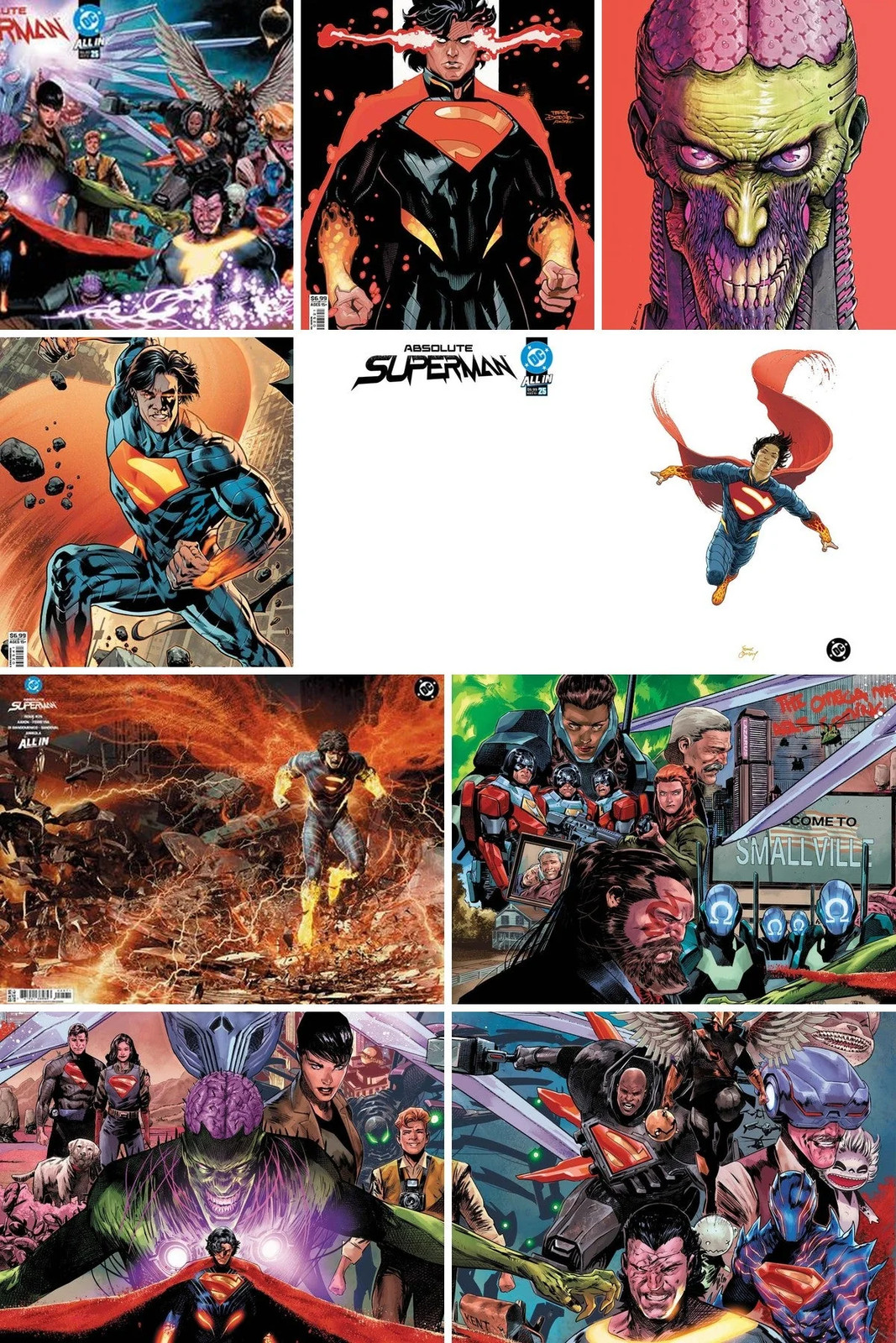 Absolute Superman #25 All Covers Bundle 25% Off PREORDER 11/4