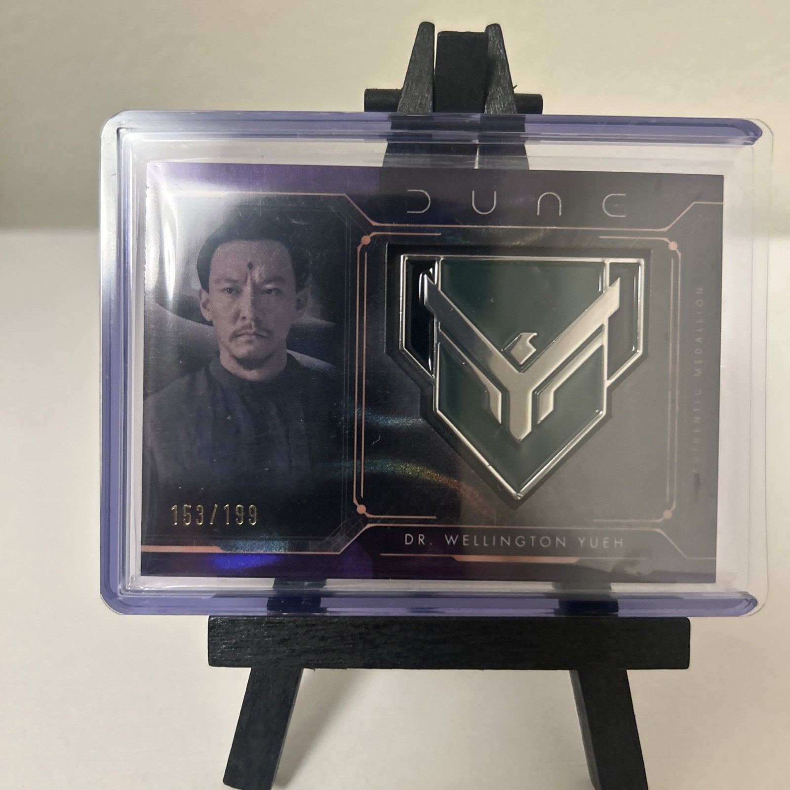 2024 Topps Chrome Dune # MCM-DY Dr. Wellington Yueh /199 Character Medallion