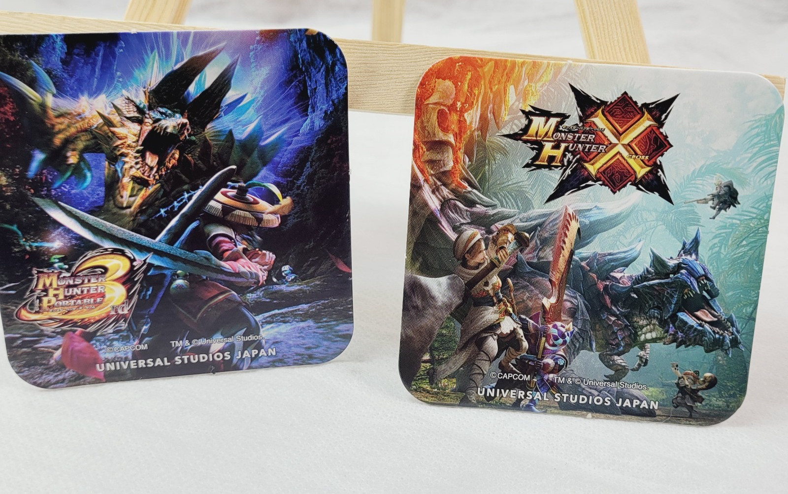 Universal Studios Japan Monster Hunter Coaster USJ Set Of 2