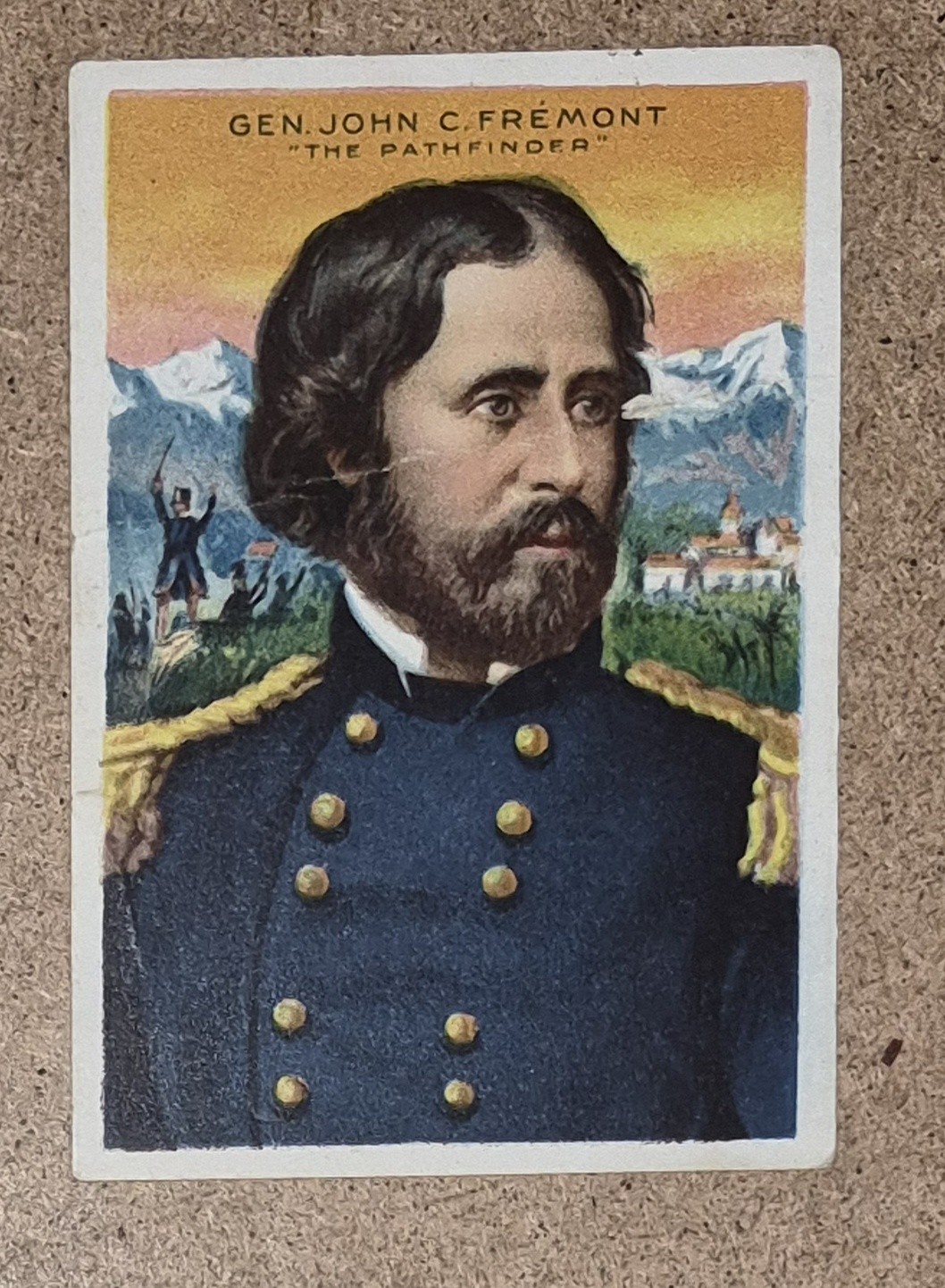 1911-12 Royal Bengals T68 Men Heroes History Army General John C. Fremont