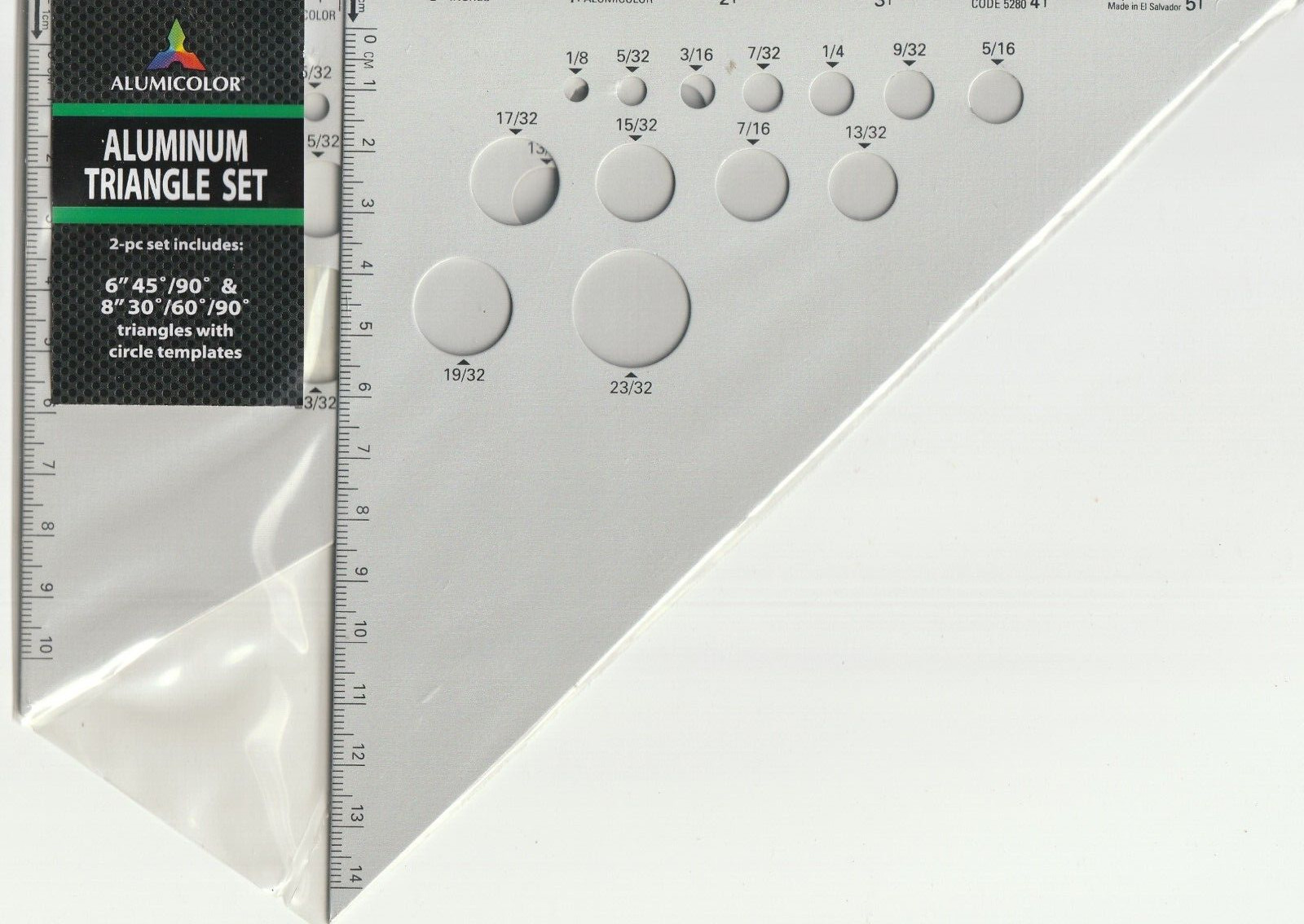 Alumicolor Aluminum Triangle Set 2 Pc 6\