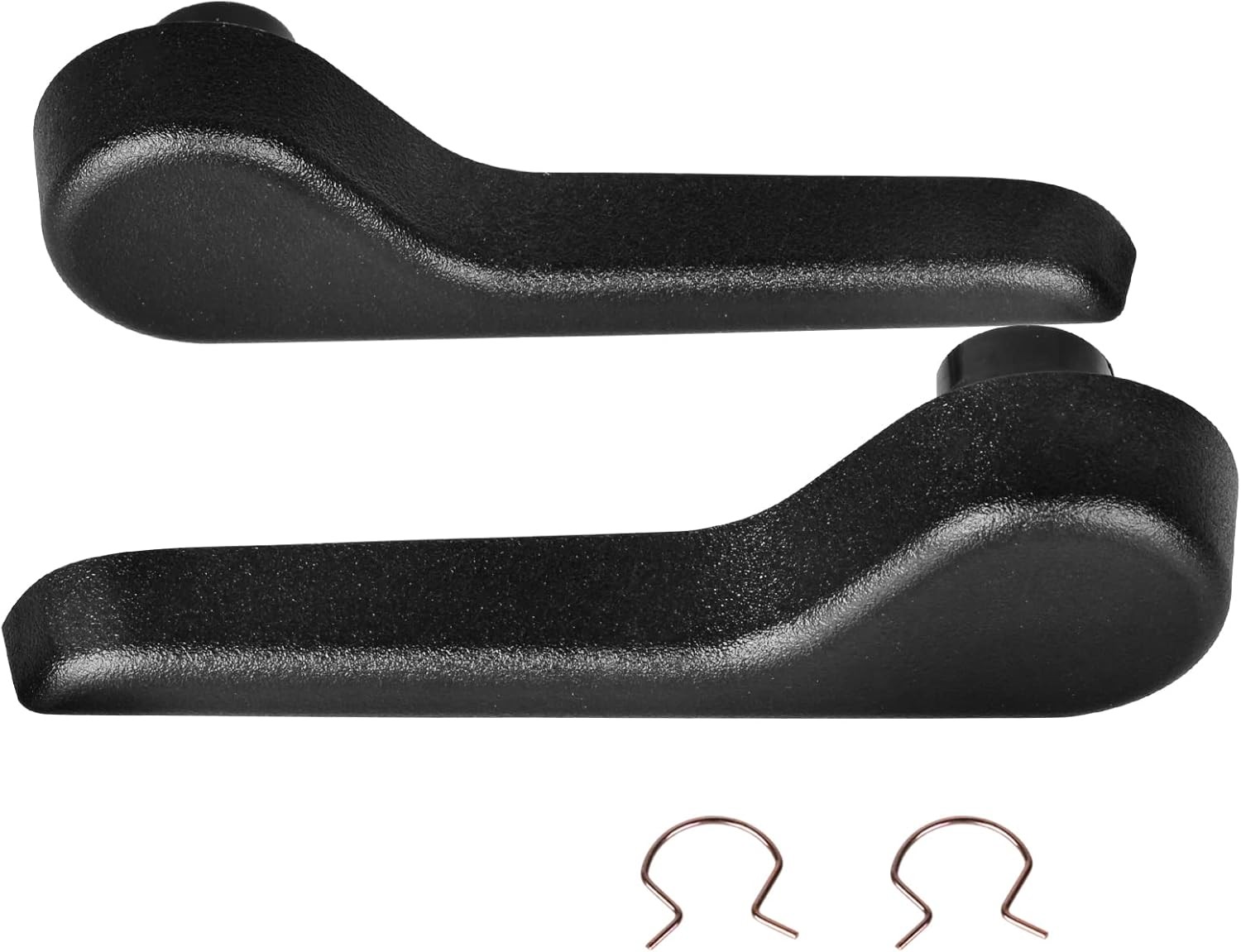 2Pcs Black Seat Recliner Handle Lever Seat Back Adjustment Front Left Right Driv