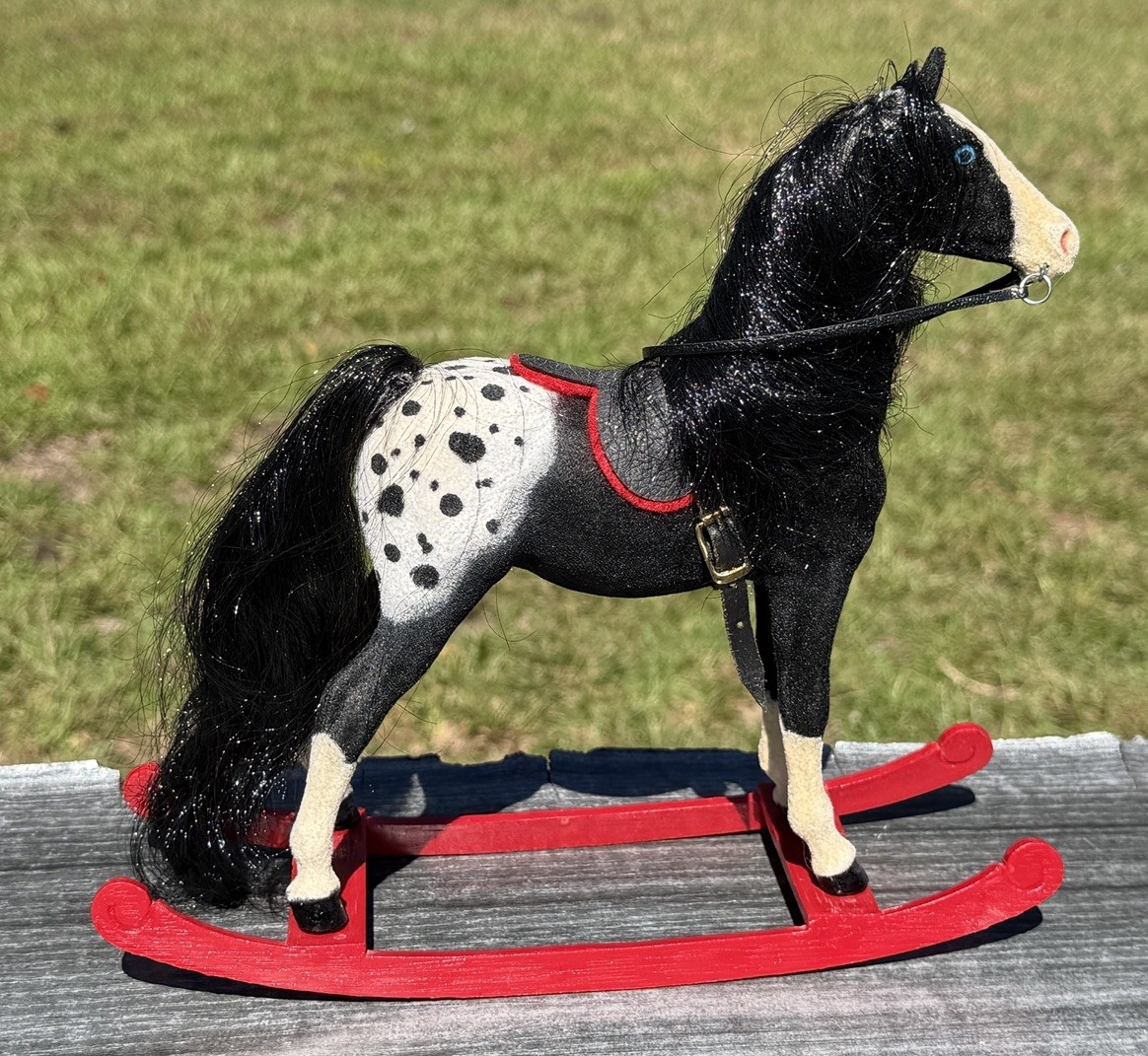 Vintage 1985 Breyer Our Rocking Horse Saddlebread Weanling Sears Special Run