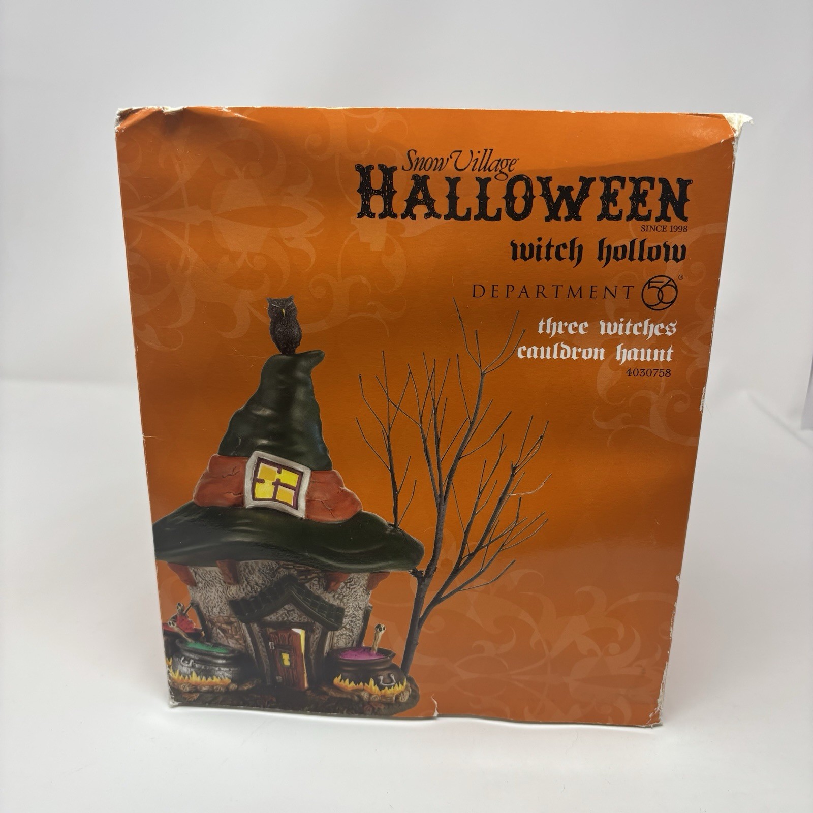 Department 56 Halloween Witch Hollow Three Witches Cauldron Haunt 4030758