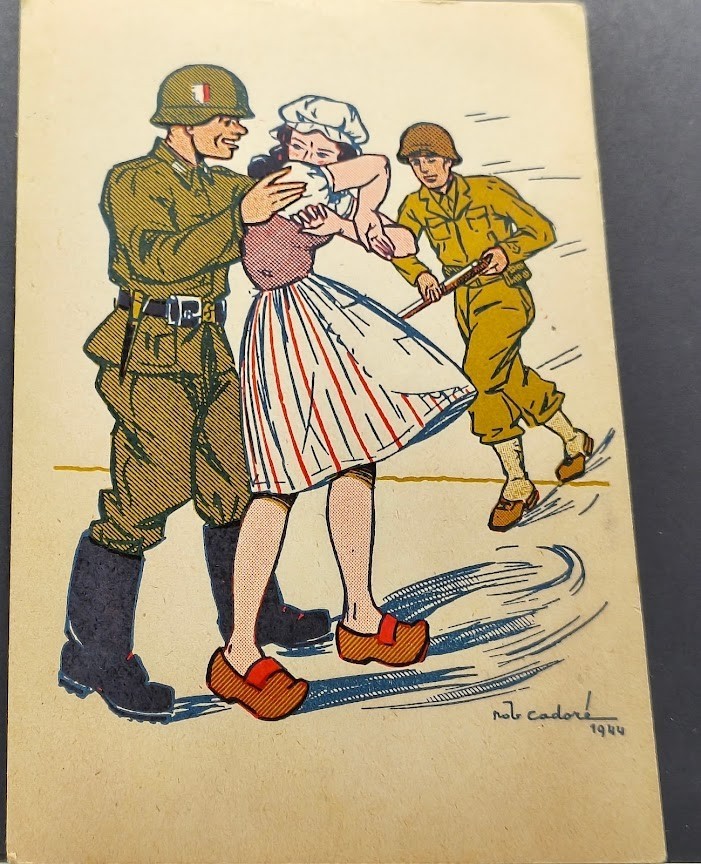 1944 vintage postcard ~ 