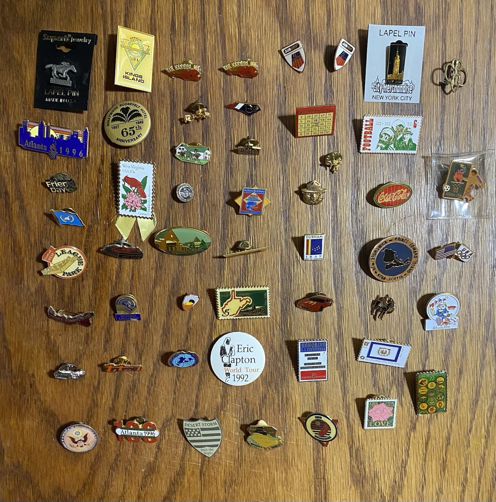 Rare Vintage Pin Collection --52 Pins Total