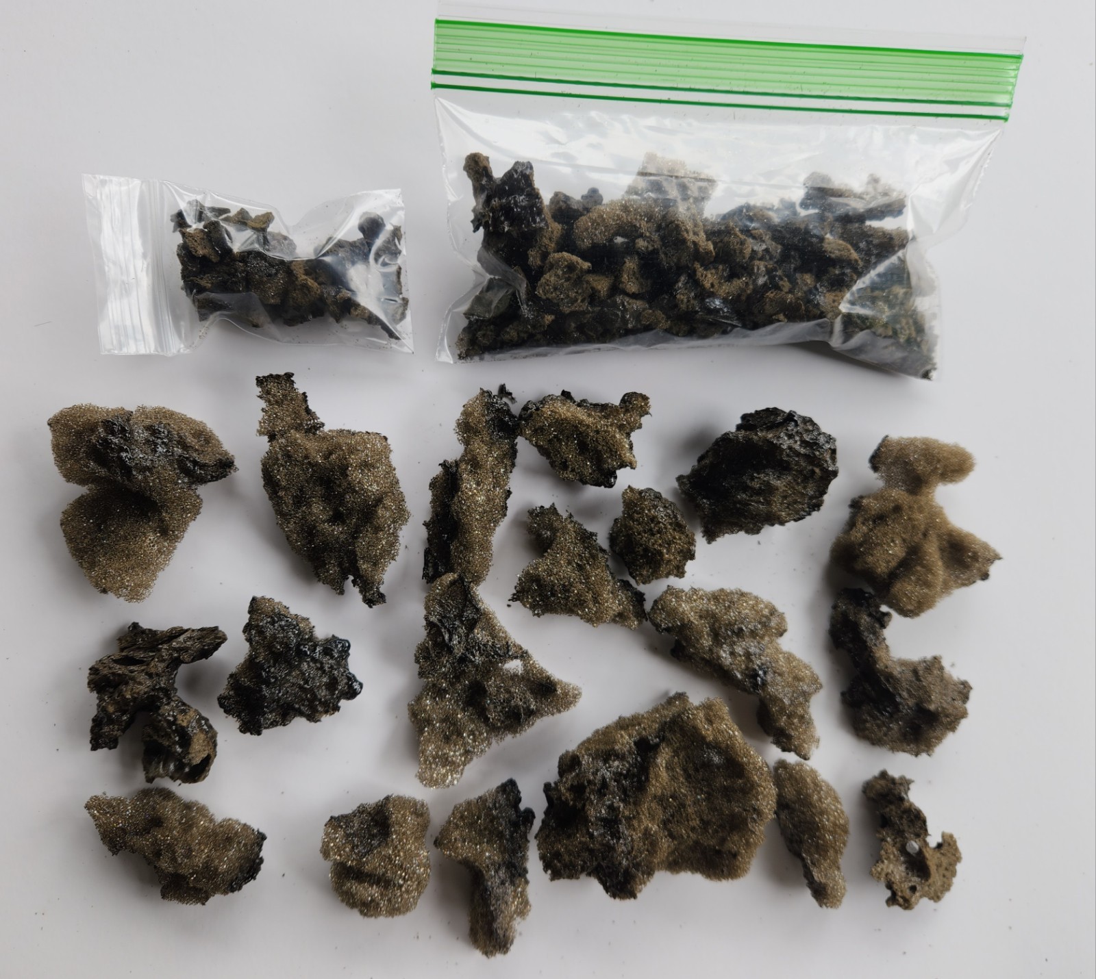 VOLCANIC TEPHRA, KILAUEA VOLCANO 2026 HAWAII 
