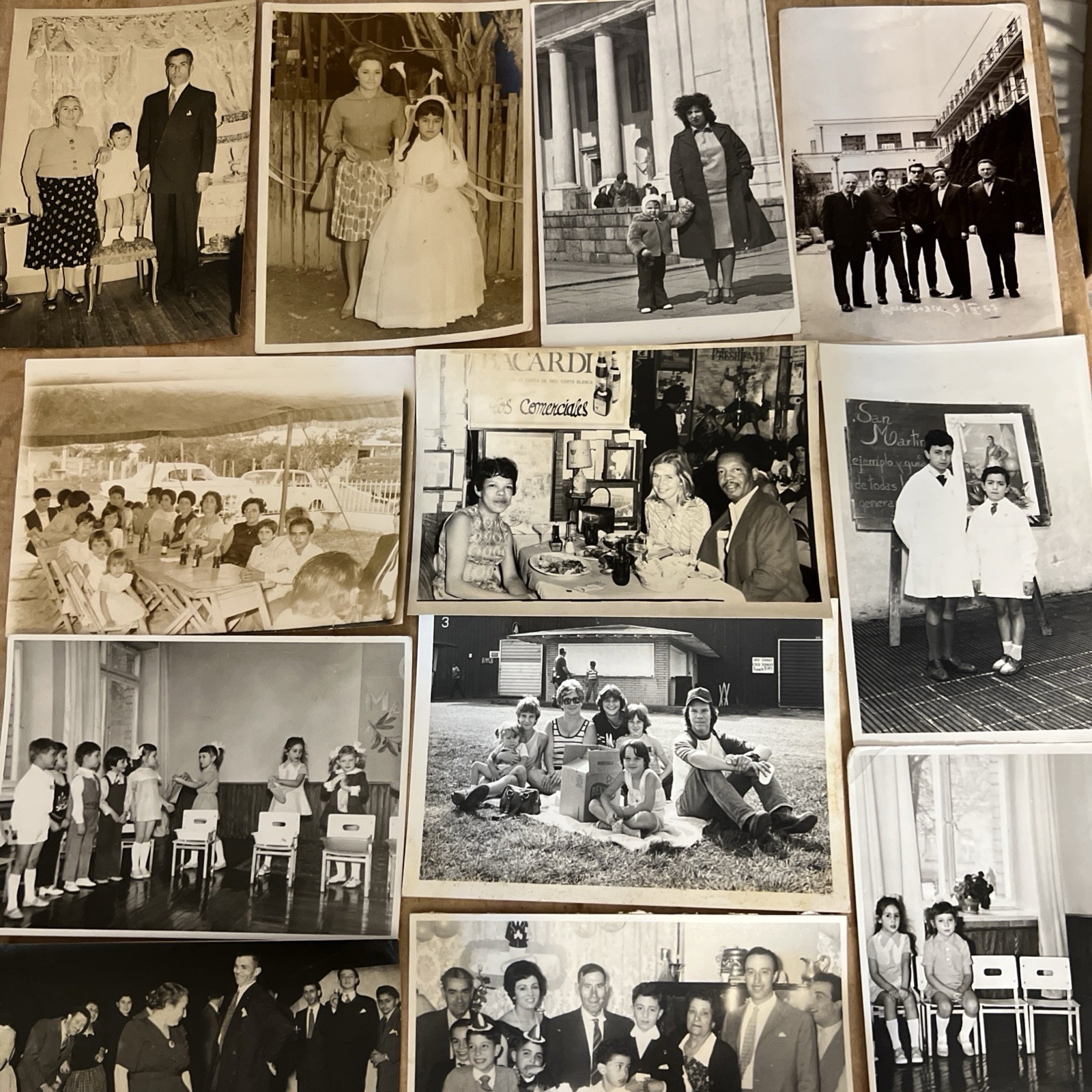 1000 DAMAGED Vintage BW Antique Snapshots Black White Photos Old Photographs