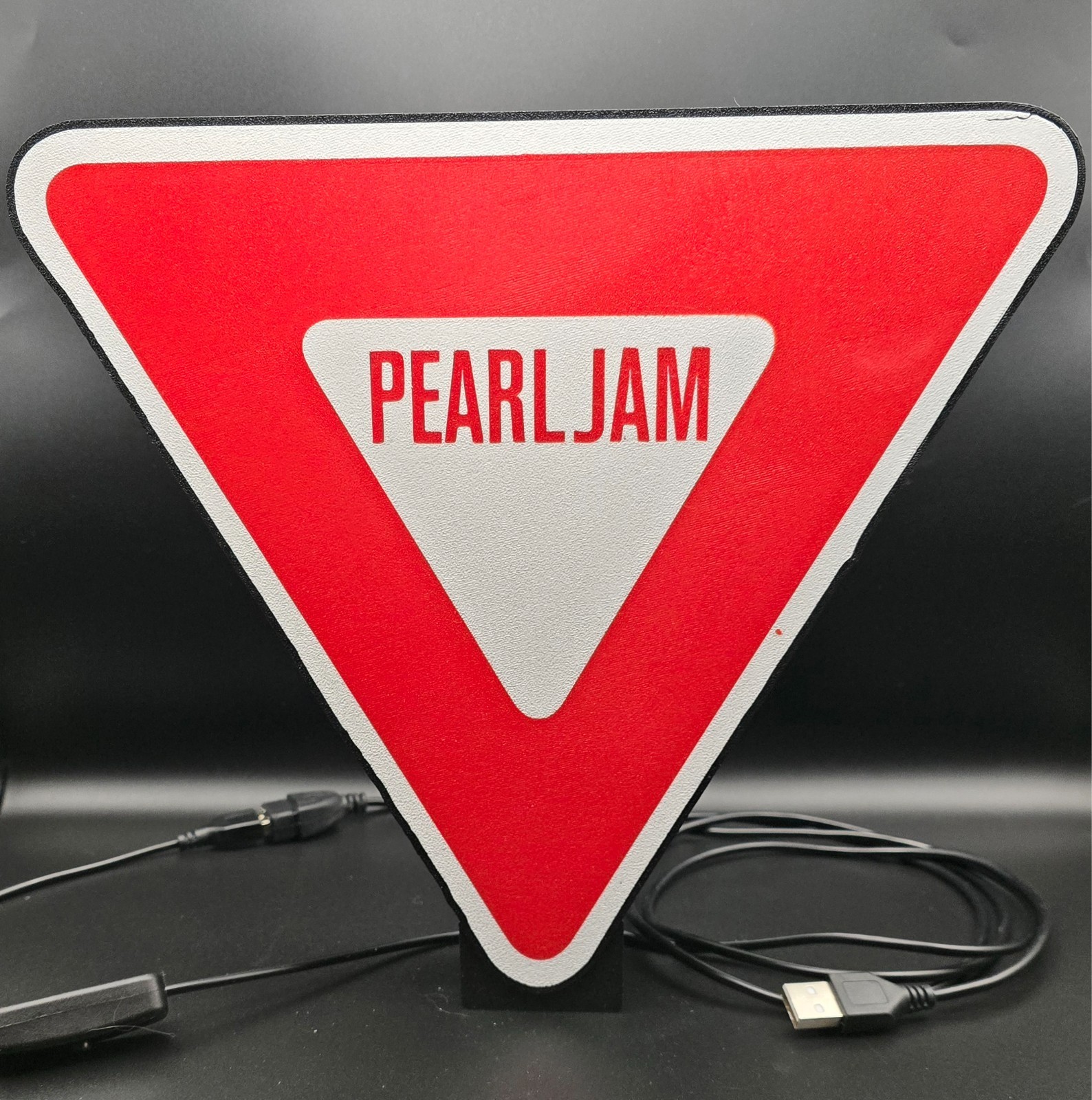 Pearl Jam Yield LED Lightbox - Shelf or Wall Art –  Rock Band Wall Decor Lamp