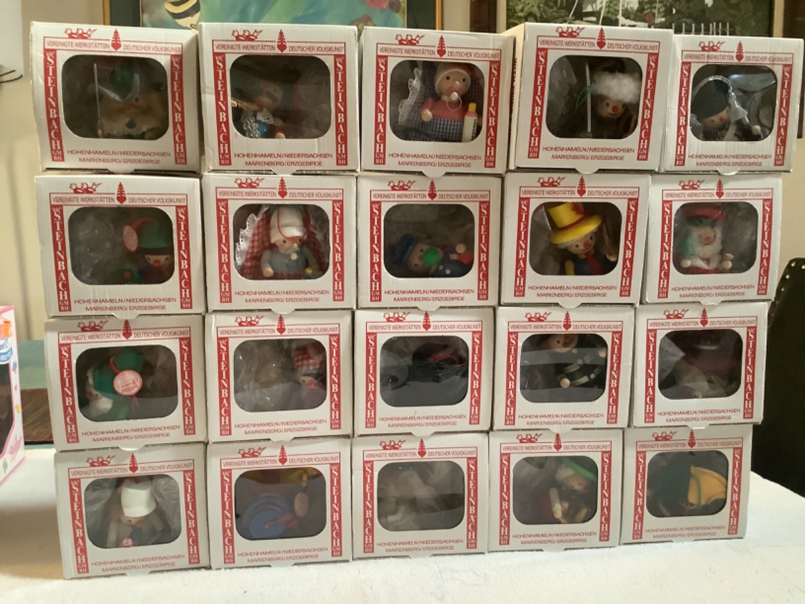Steinbach Wooden Christmas Ornaments 3.5\