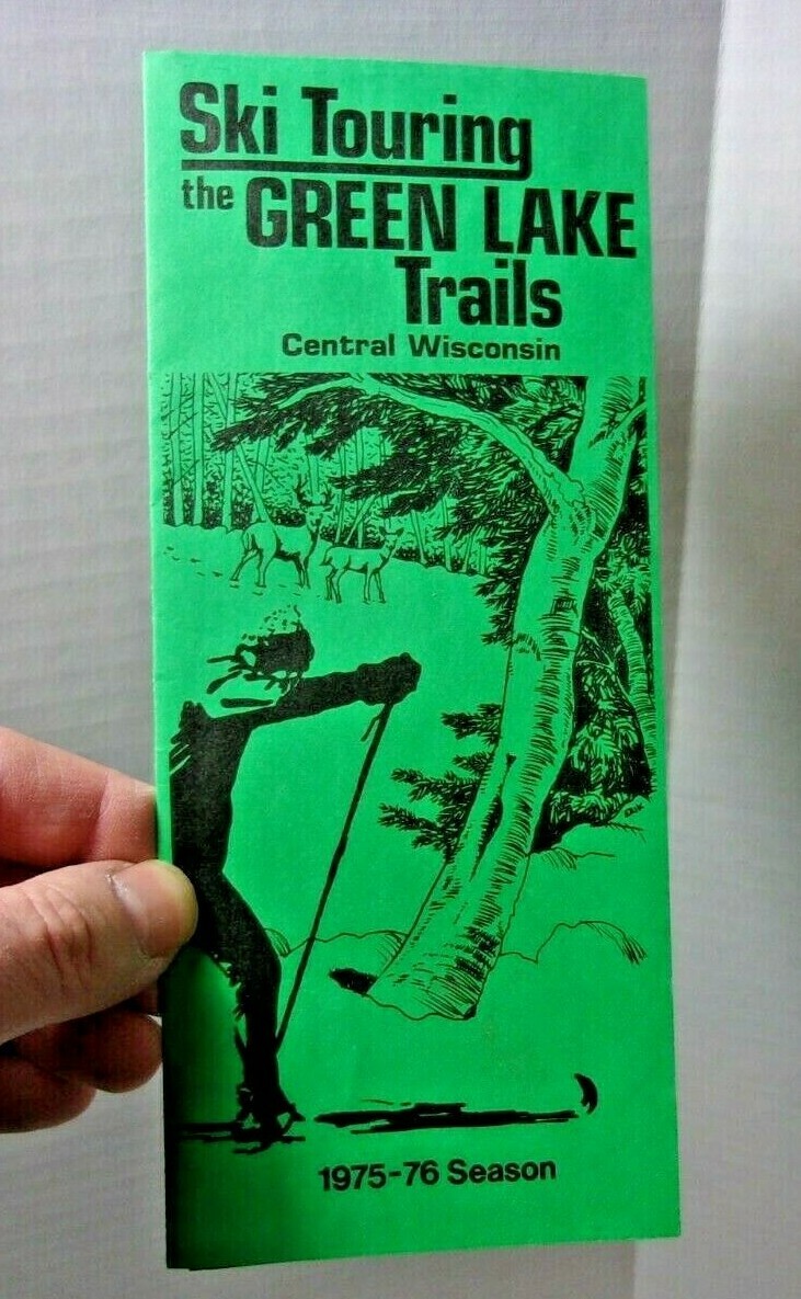 1970\'s Ski Touring the Green Lake Trails Central Wisconsin vintage skiing 