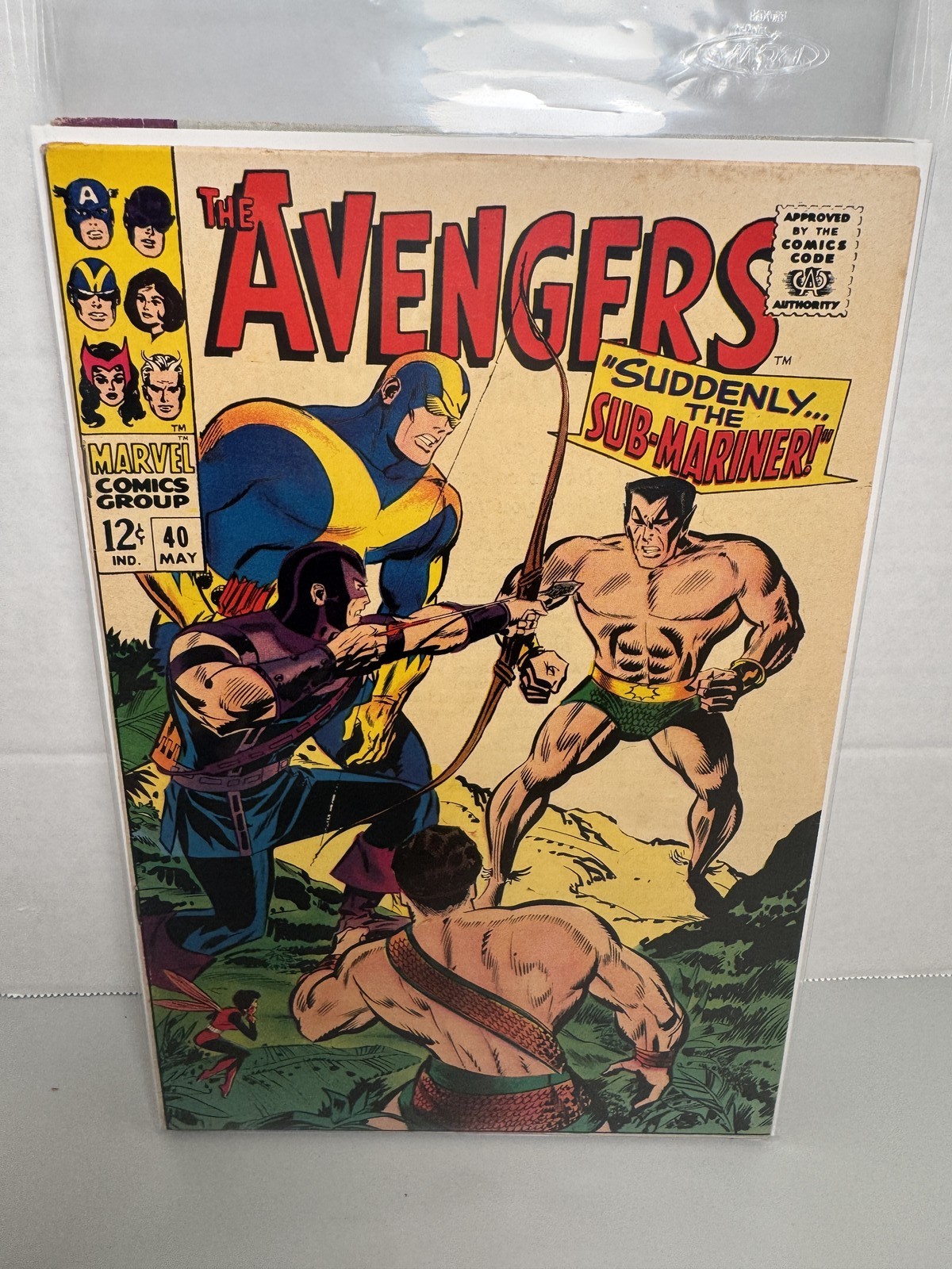 Avengers #40 Marvel 1967 Silver Age Fine