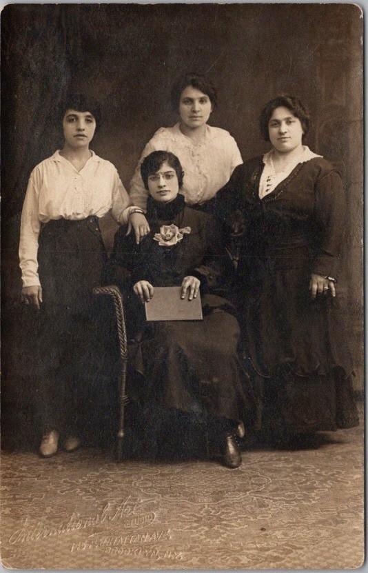 c190s BROOKLYN New York Real Photo RPPC Postcard \