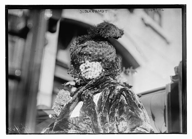 S. Bernhardt c1900 Large Old Photo