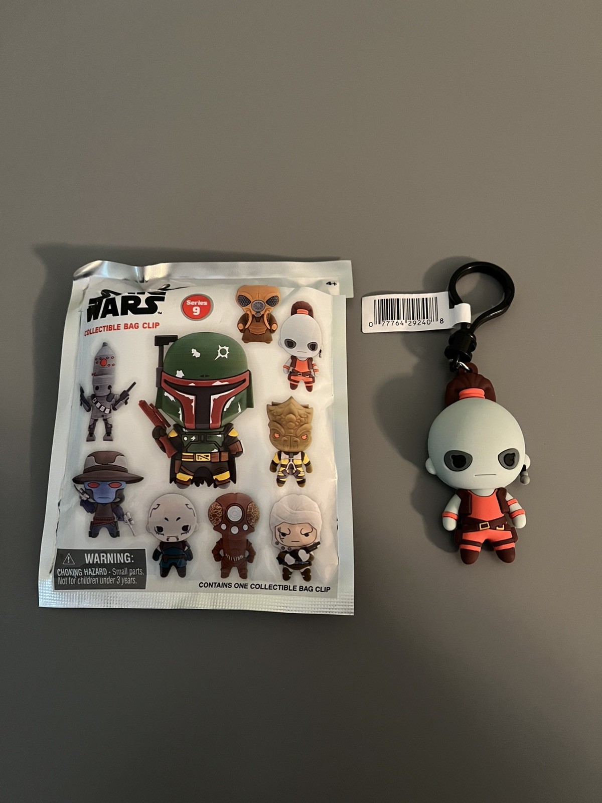 Monogram Star Wars Collectible Figural Bag Clip Series 9 AURRA SING Bounty Hunte