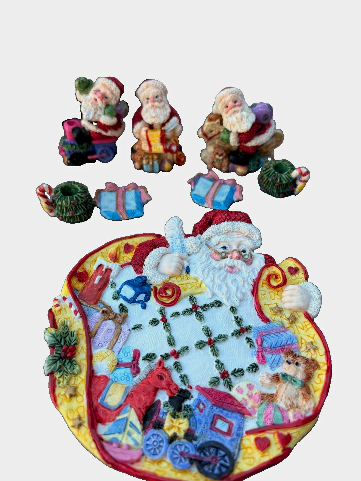 Vintage 1996-97 Popular Imports Santa Claus