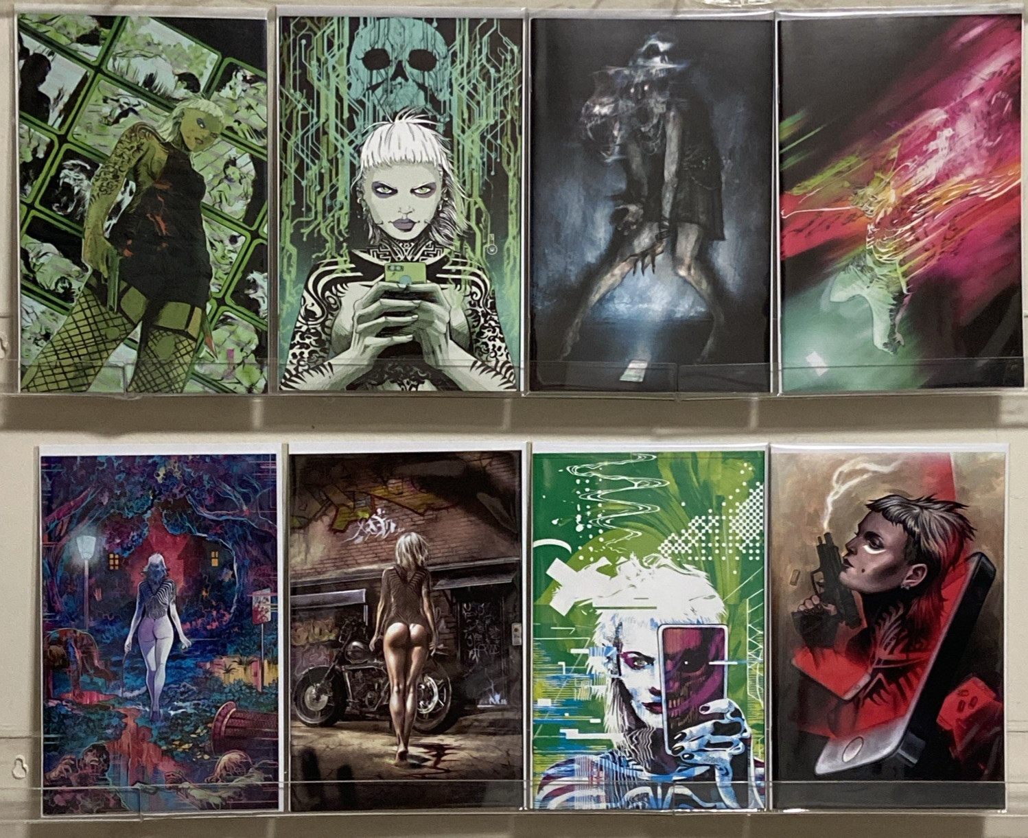 W0rldtr33 - 1 2 3 4 5 9 VIRGIN VARIANT SET OF 8 ALL LTD 400 NM+