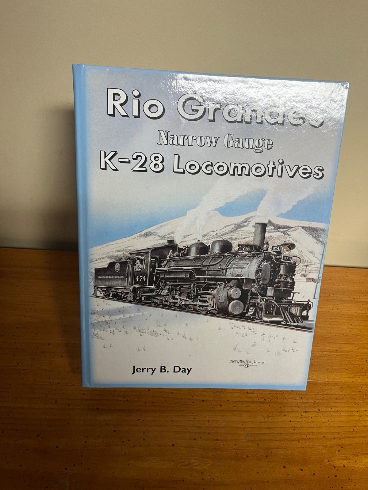 Rio Grande narrow gauge k-28 locomotive book