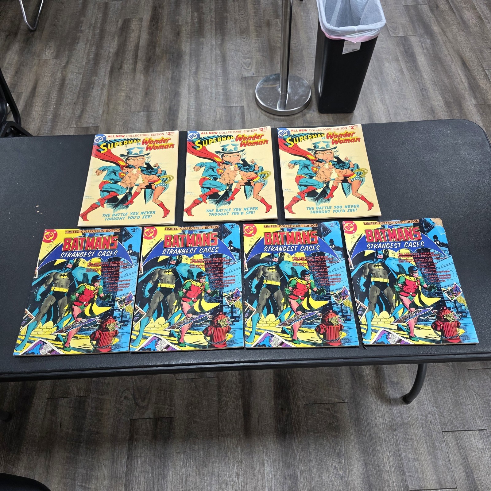All New Collectors Edition Comic Lot -  C54 Superman Vs Wonder Woman C59 Batman