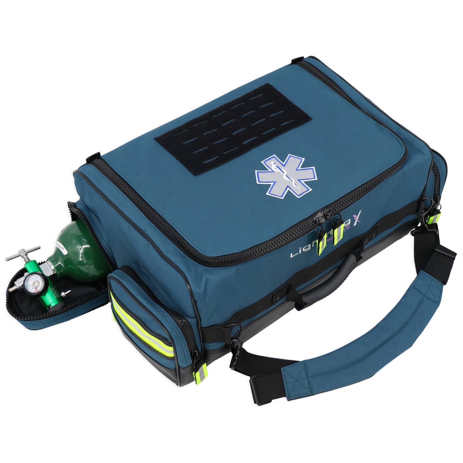Lightning X Modular X-Tuff Oxygen Trauma Bag Zip-Out Cylinder Pocket