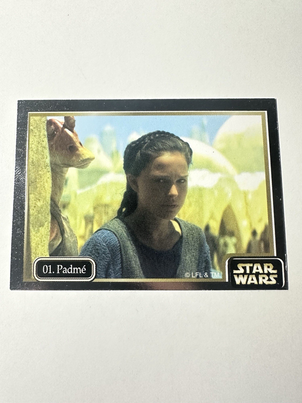 1999 Ikon Star Wars Episode 1 Padme Silver Foil #1