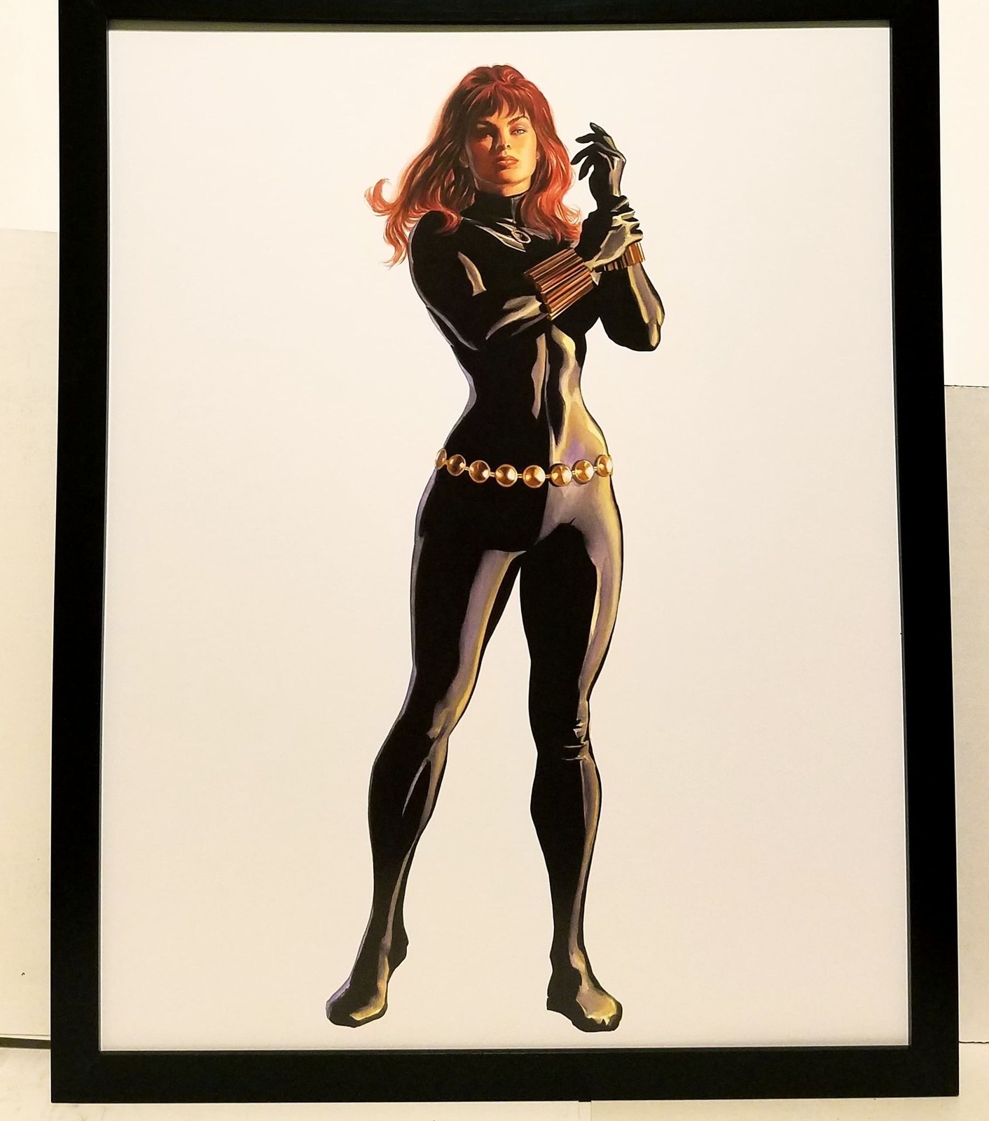Black Widow Avengers Timeless by Alex Ross FRAMED 11x14 Art Print Marvel Comics 