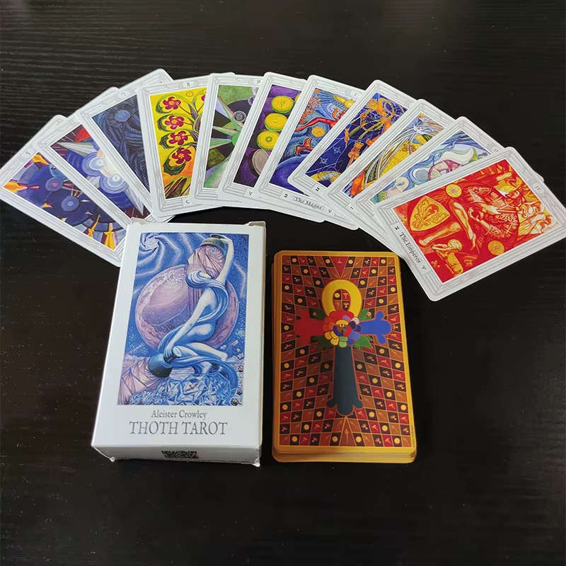 Master the Arcane: Crowley THOTH Tarot Pocket Deck - 80-Card Divination Set