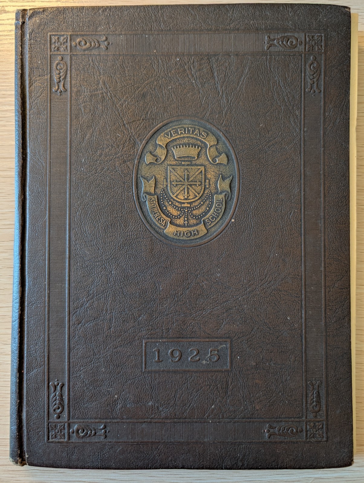 1925 St. Theresa High School - Veritas - Detroit, Michigan