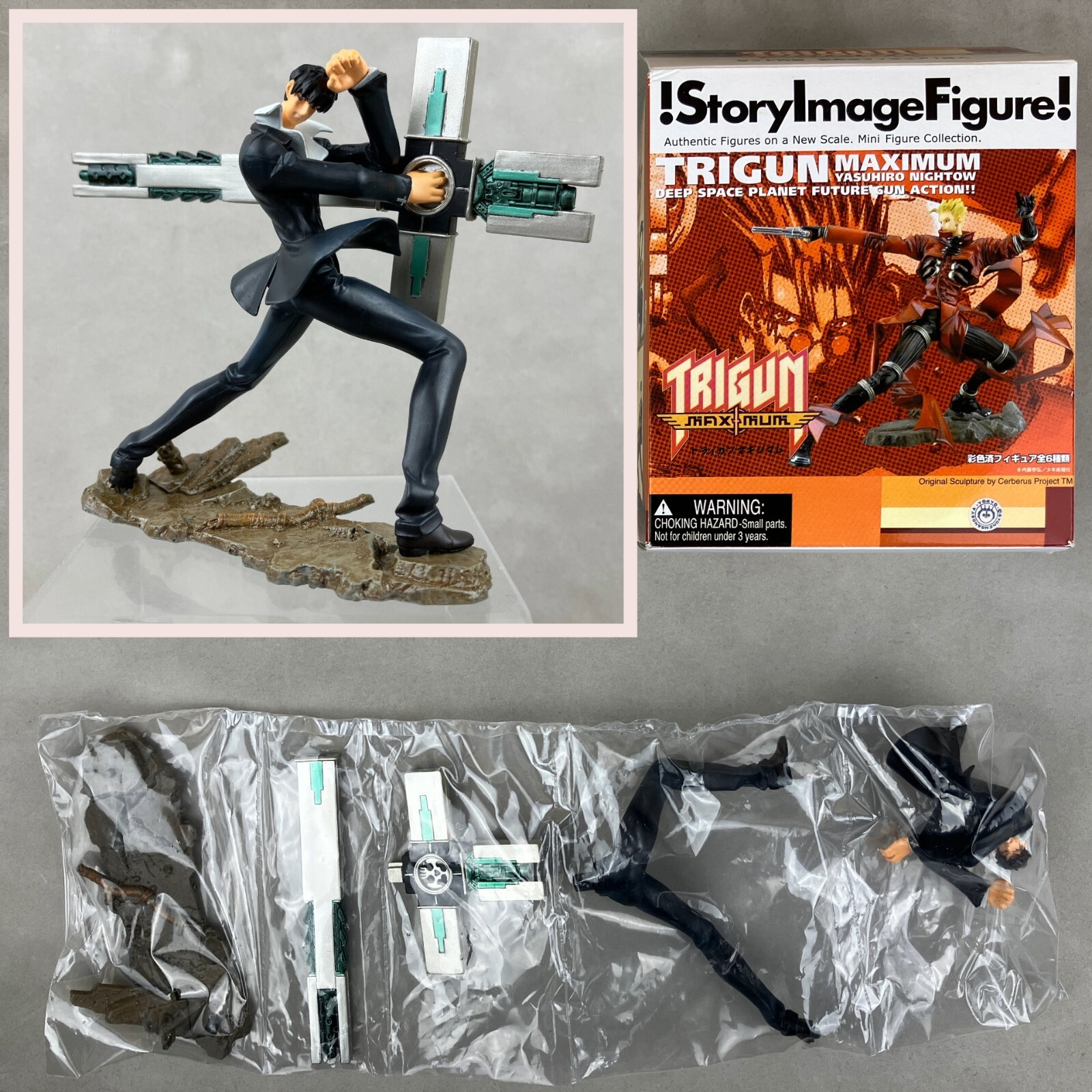 Yamato Trigun Maximum Nicholas D. Wolfwood Story Image Anime Figure Japan Import